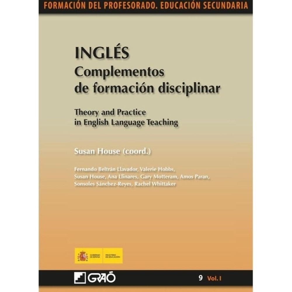 Inglés. Complementos de formación disciplinar - Inglês