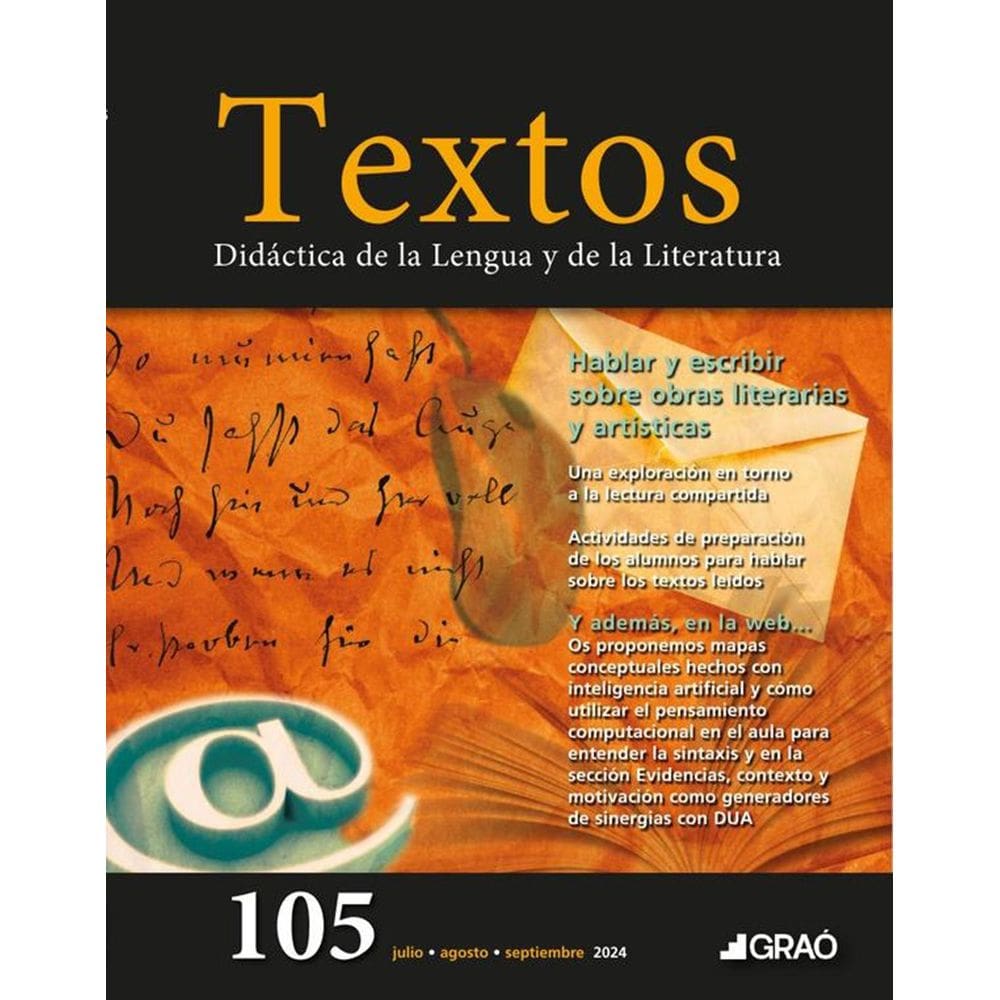 Hablar y escribir sobre obras literarias y artísticas - Textos – núm. 105 - Espanhol