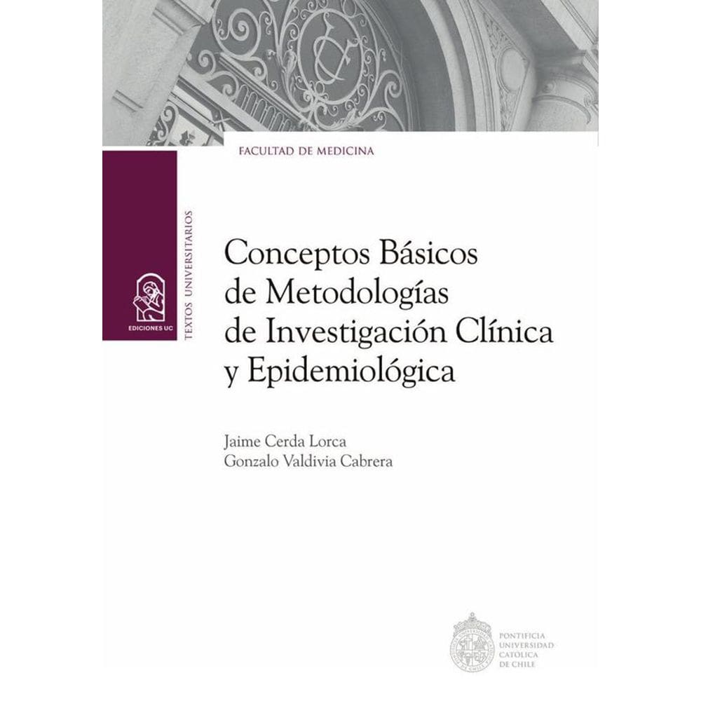 Conceptos básicos de metodologías de investigación clínica y epidemiológica - Espanhol