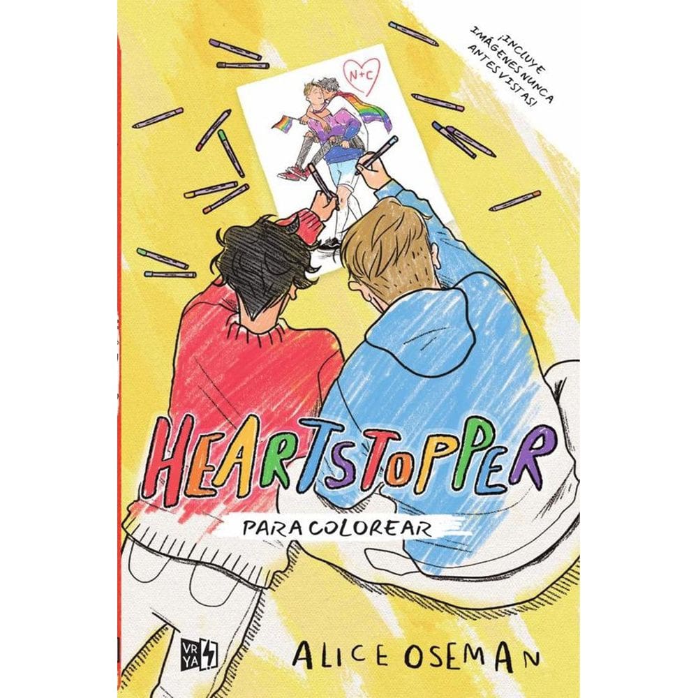 Heartstopper para colorear - Espanhol