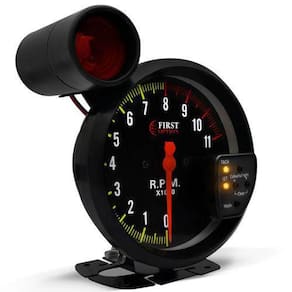 Conta Giro Esportivo Universal Tuning Led 7 Cores Rpm