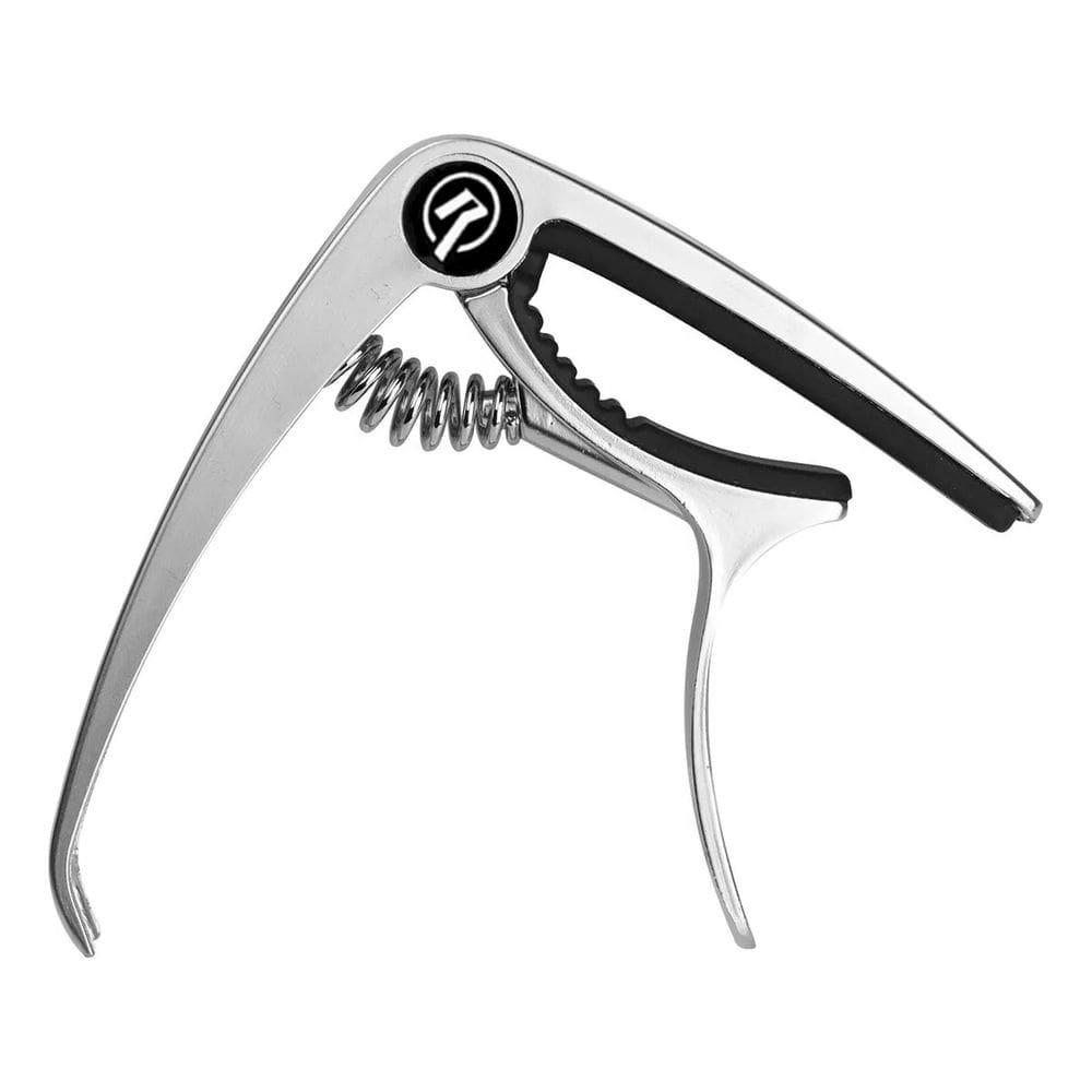 Capotraste Ronsani Pro-R Deluxe P/ Violão Aço Prata 1003