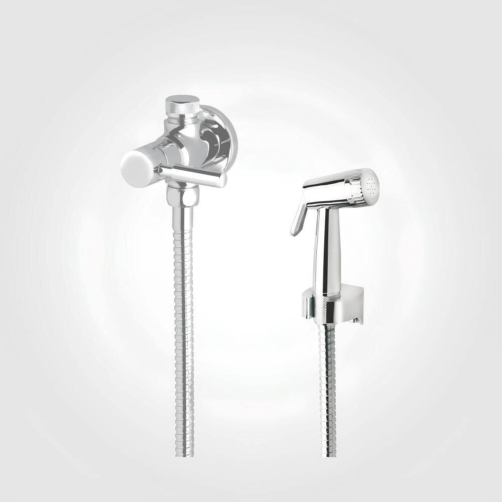 Ducha Higiênica Com Derivação Dn15 Slim Cromado Perflex