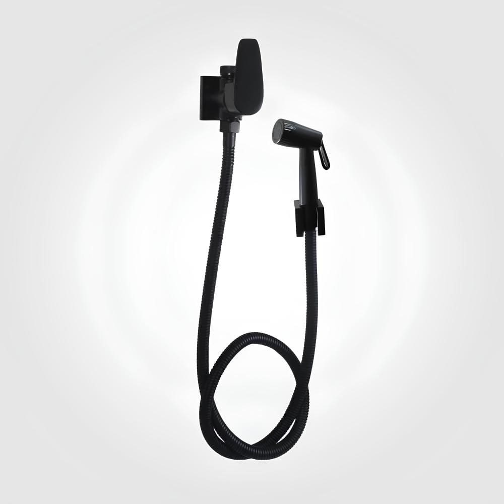 Ducha Higiênica Com Derivação Dn15 Led Preto Fosco Perflex