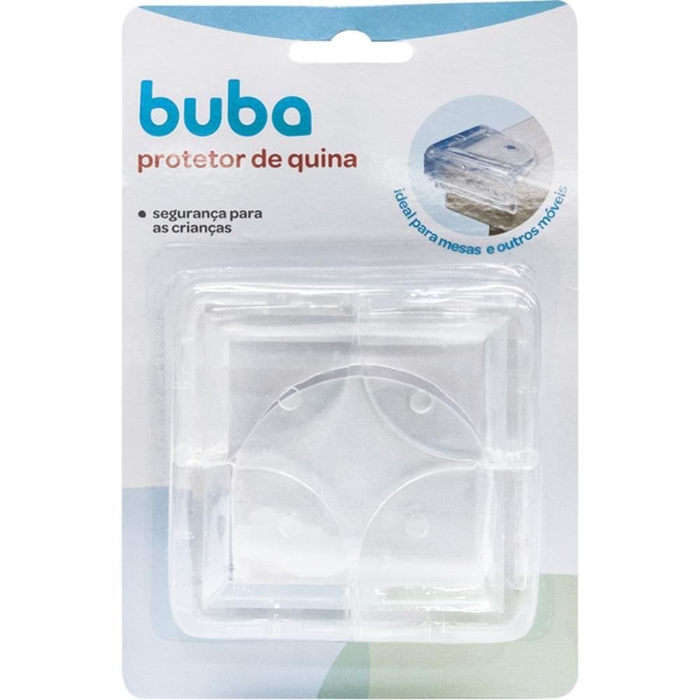Anti-Impacto e Segurança Protetor De Quina 4unid - Buba