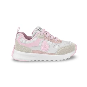 Tênis Infantil Menina Bibi Jogging Branco Rosa