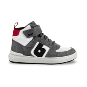 Abotinado Infantil Menino Bibi B College Branco Grafite