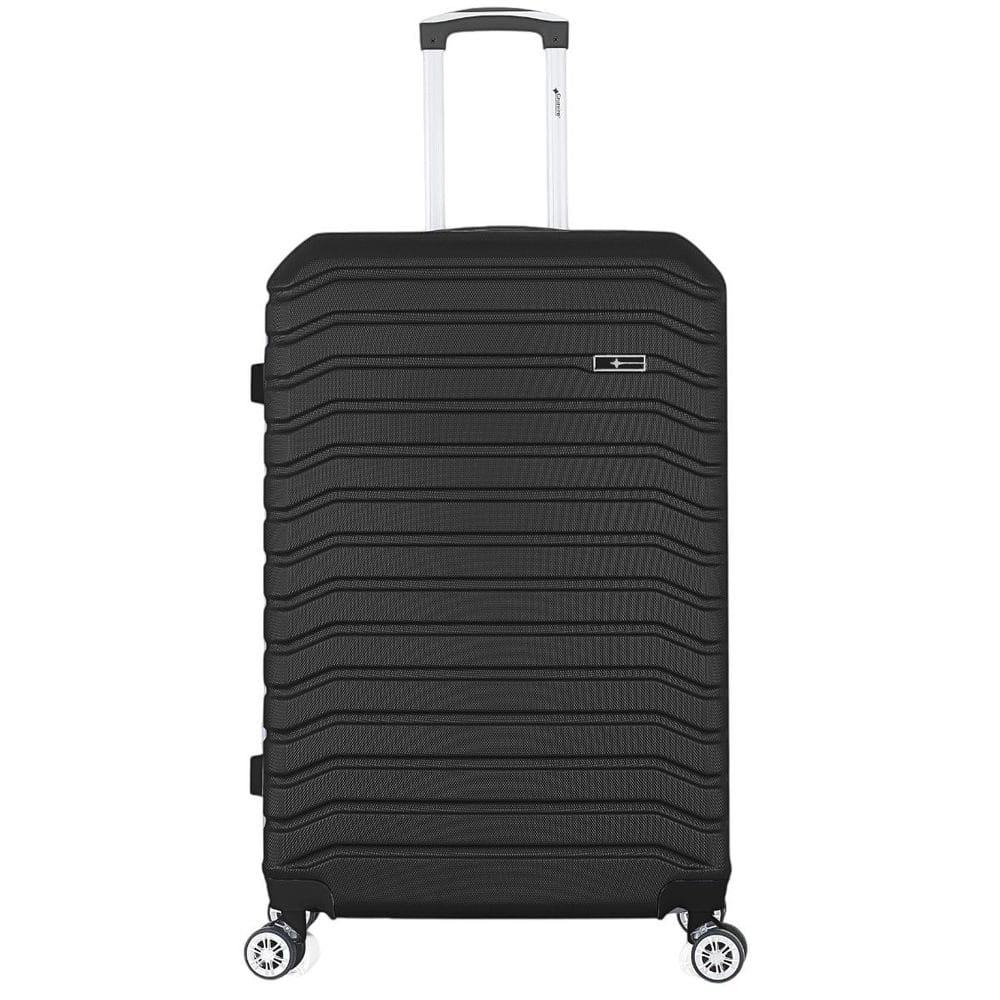 Mala de Viagem Médio Porte Rodas 360º ABS Cadeado TSA Texturizada Cruzeiro 1005-M24