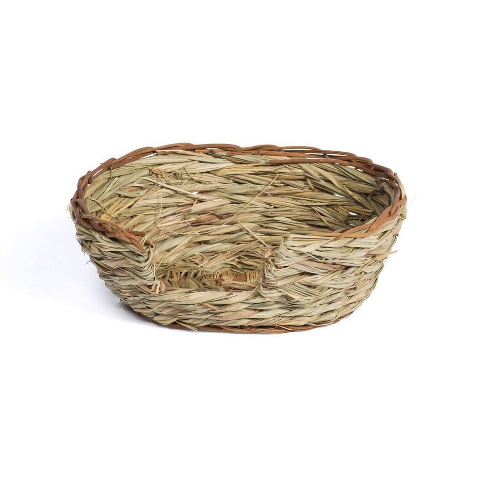 Grama natural oval de tecido médio Pet Nest Prevue Hendryx