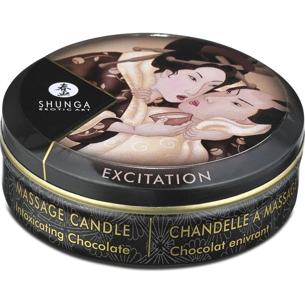 Vela de massagem Shunga Chocolate intoxicante 30ml 100% natural