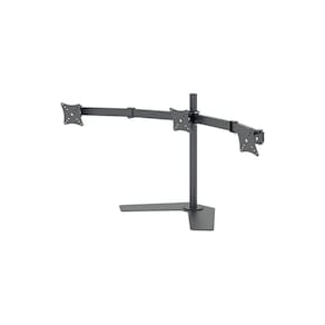 Suporte De Mesa Articulado Multivisao Com Inclinacao Para Tres Monitores De 10 A 24