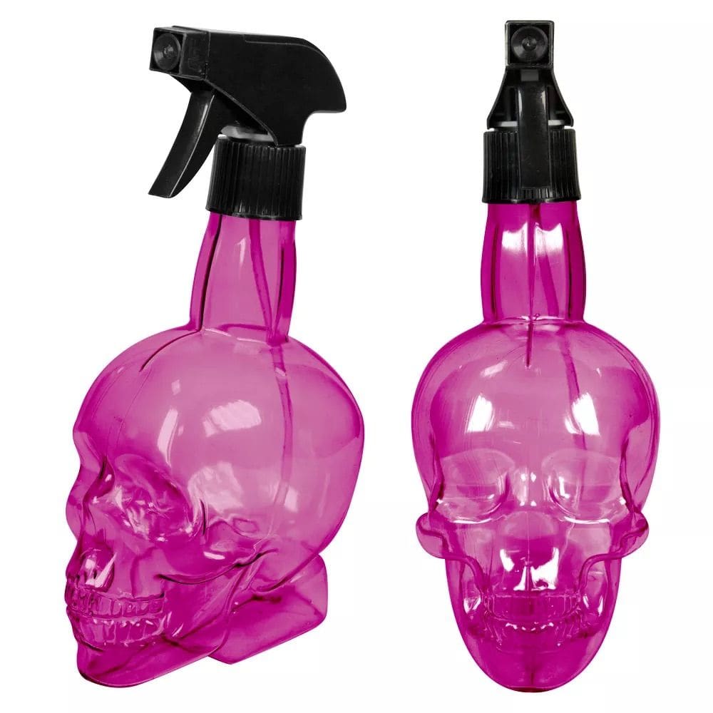 Pulverizador Modelo Skull Rosa 500ml - Santa Clara