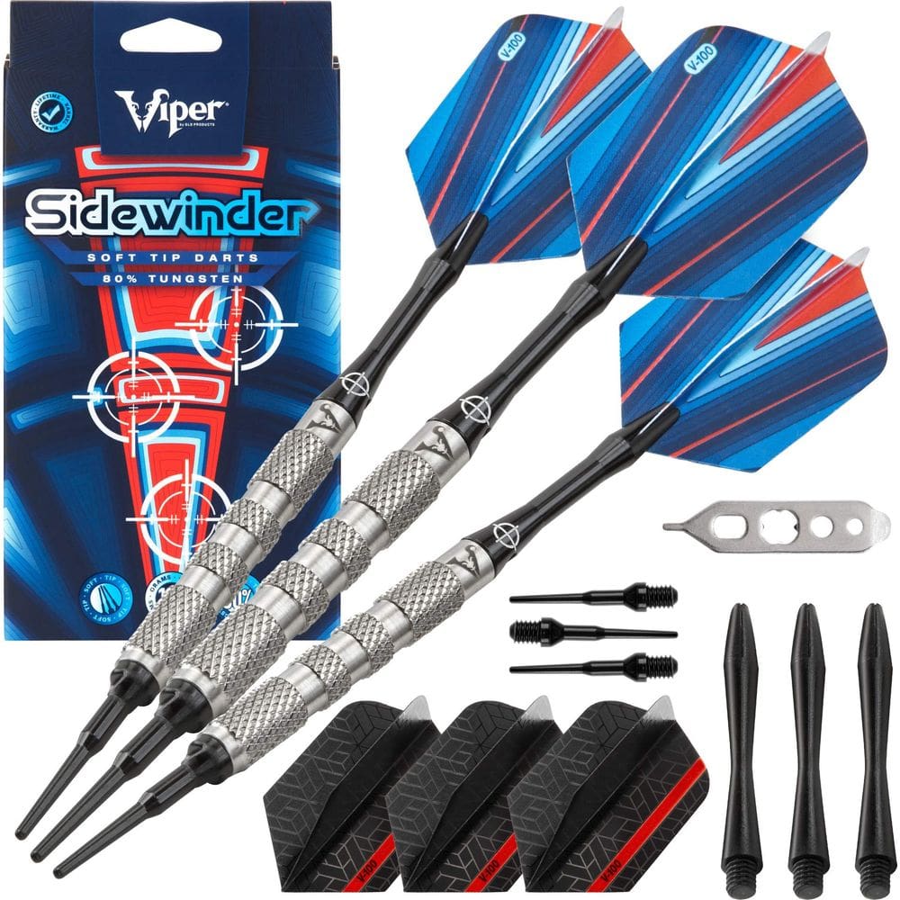 Darts Viper Sidewinder 80% Tungsten Soft Tip 18g para dardos
