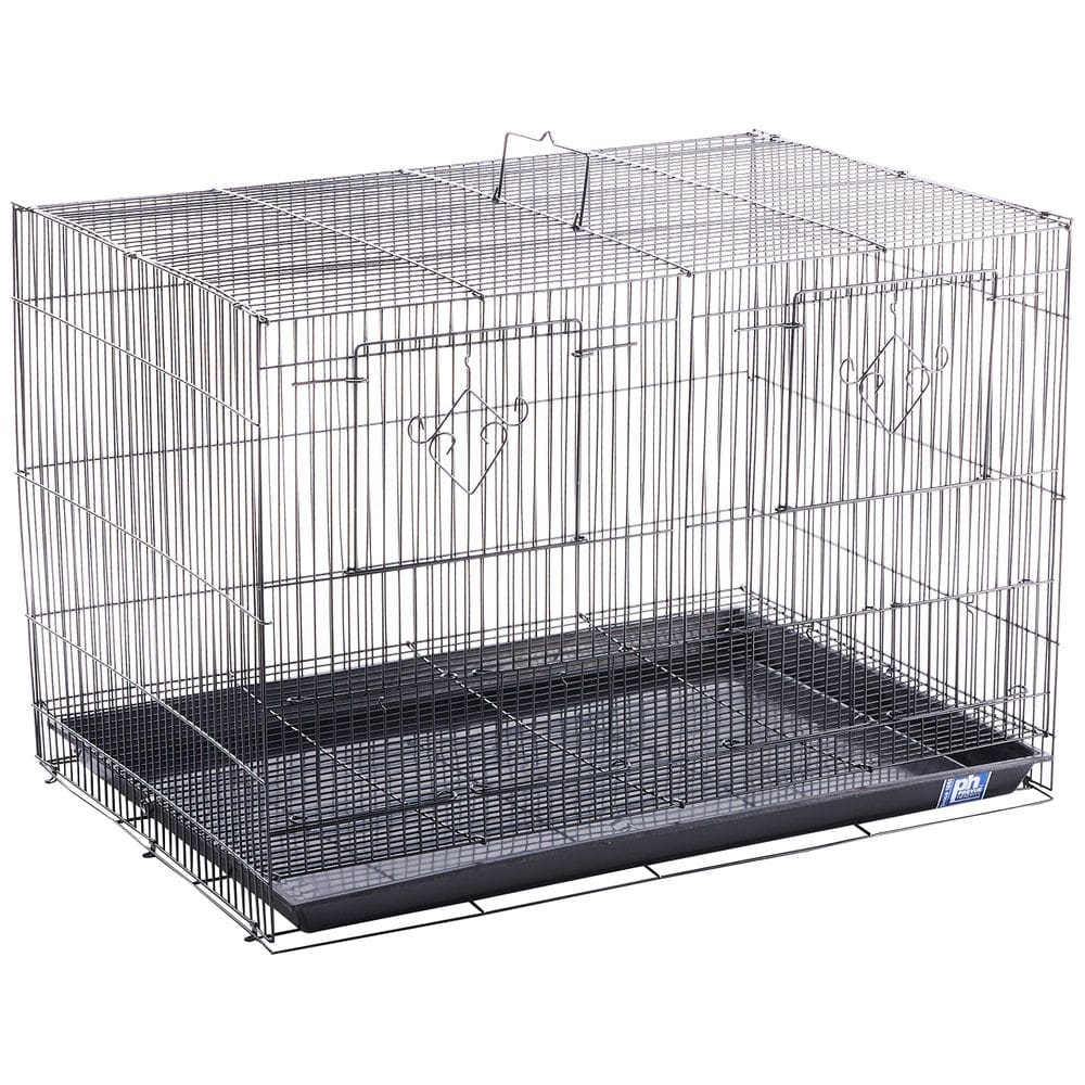 Gaiola de voo Prevue Hendryx SPF063 dividida em preto