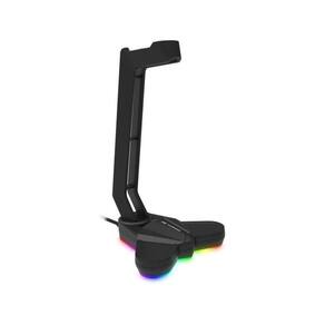 Suporte Para Headset Fortrek Vickers RGB Preto