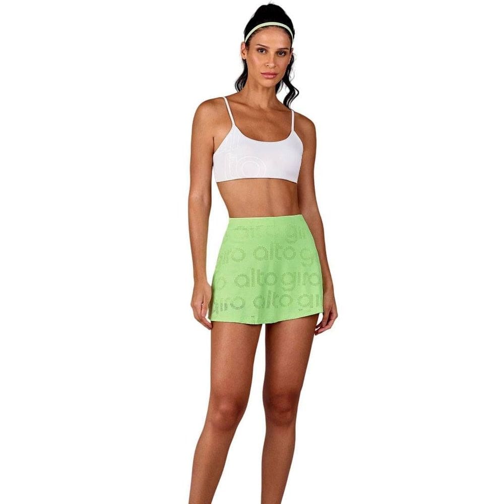 Saia Sobreposta Mesh 2521001-C0273 - Verde Claro P