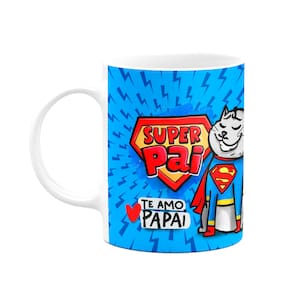 Caneca Pais - Super pai - Te amo papai - 325ml