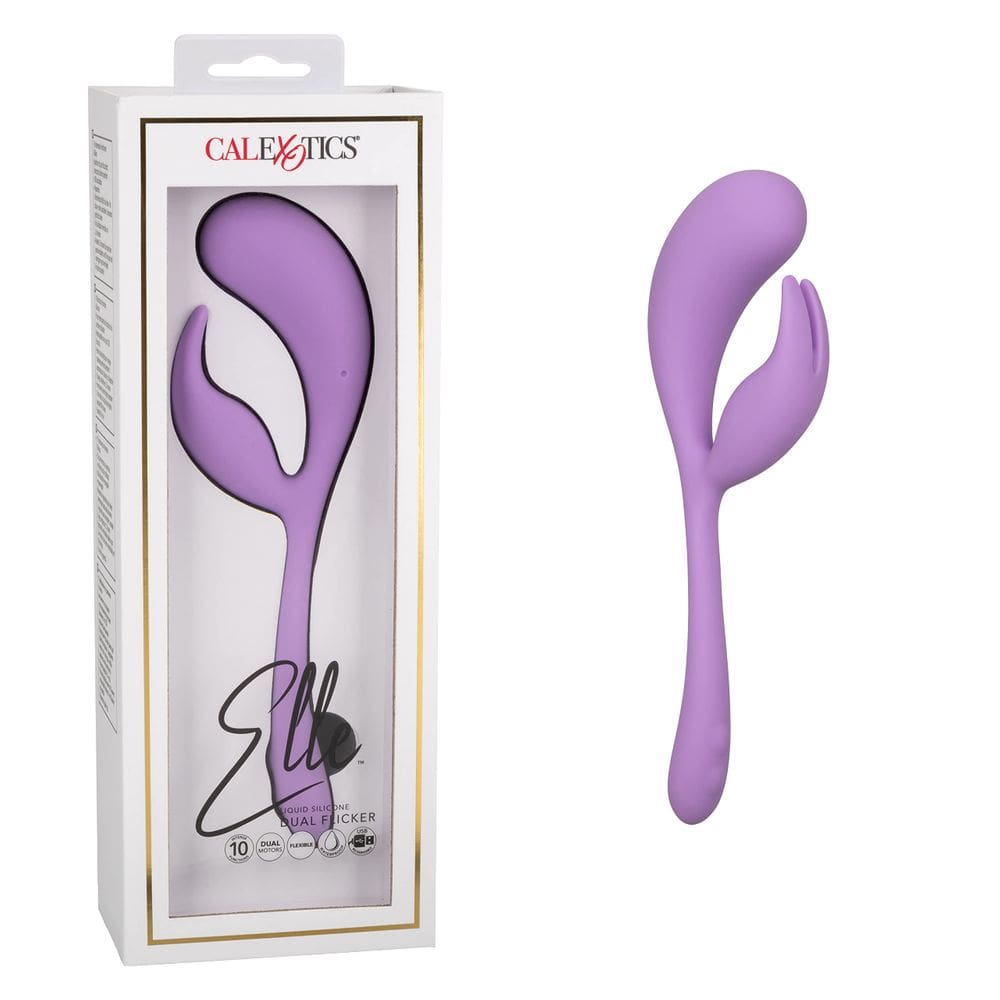 Massageador vibratório CalExotics Elle Liquid Silicone para mulheres