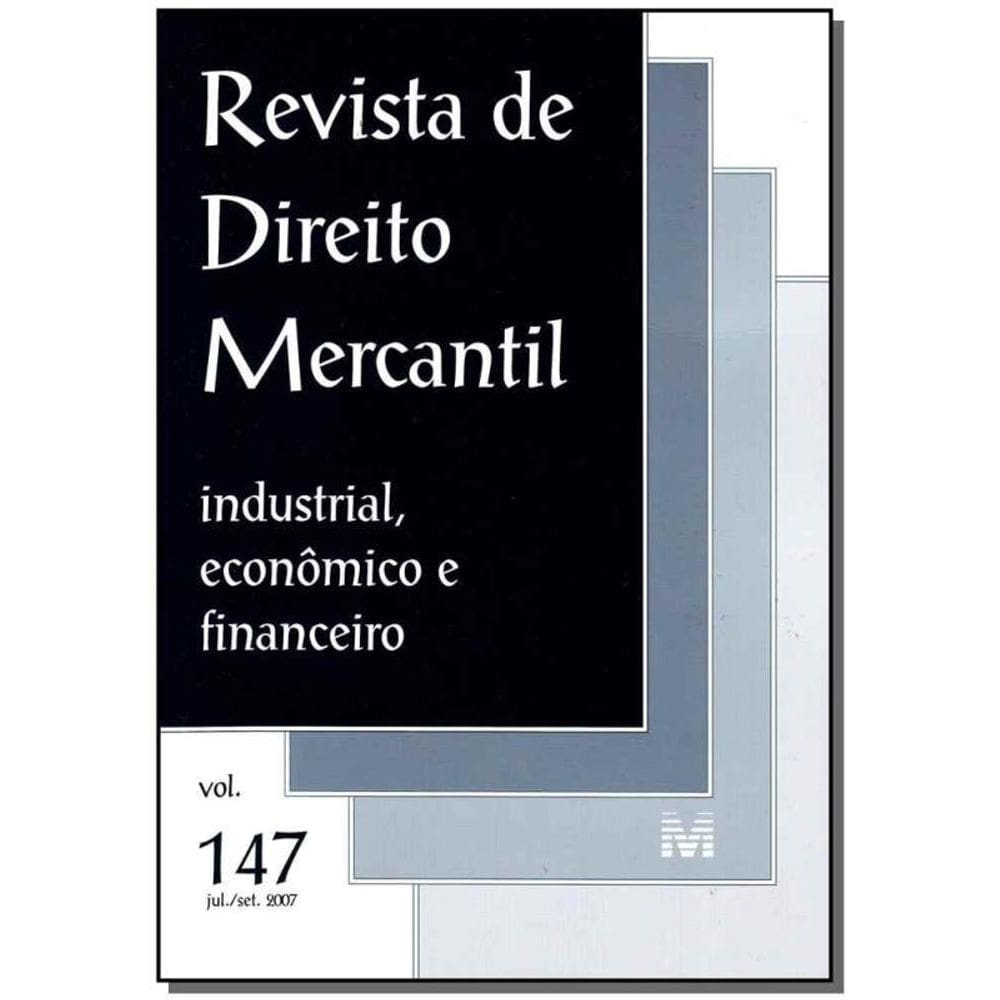 Revista De Direito Mercantil Vol. 147