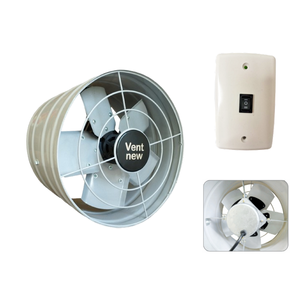Exaustor Alta Vazão 40cm Vent New vazão 13.680 m³/h 220V