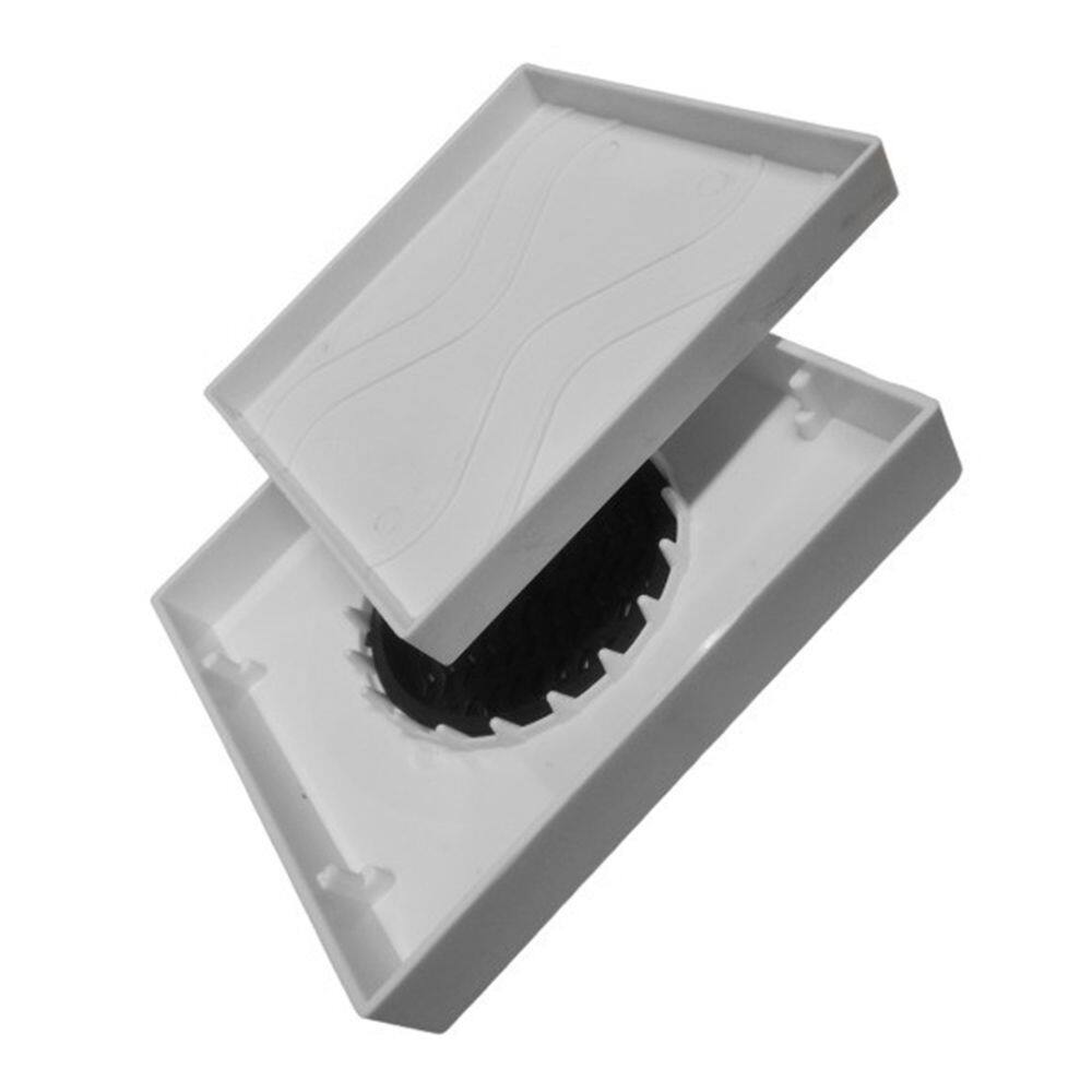 Ralo Oculto 15x15 Invisivel Para Piso Porcelanato Branco