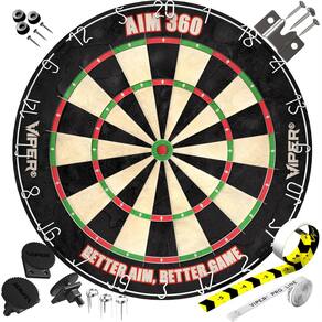 Conjunto de dardos Viper AIM 360 Tournament Bristle Steel Tip