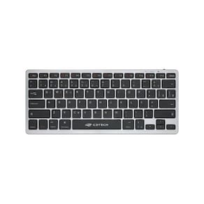 Teclado C3Tech K-BT50BK Bluetooth Recarregável