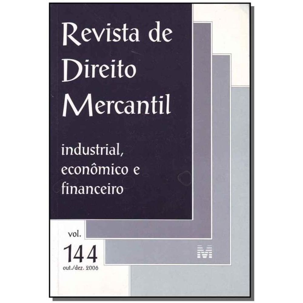 Revista De Direito Mercantil Vol. 144