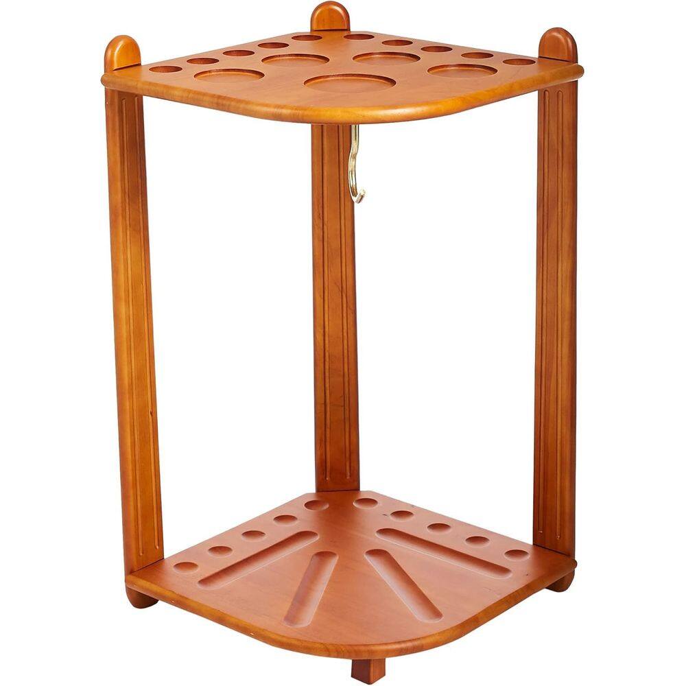 Suporte para tacos de bilhar/sinuca Viper da GLD Products Hardwood