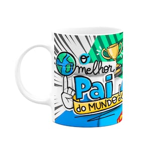 Caneca Pais - O melhor pai do mundo - Super pai