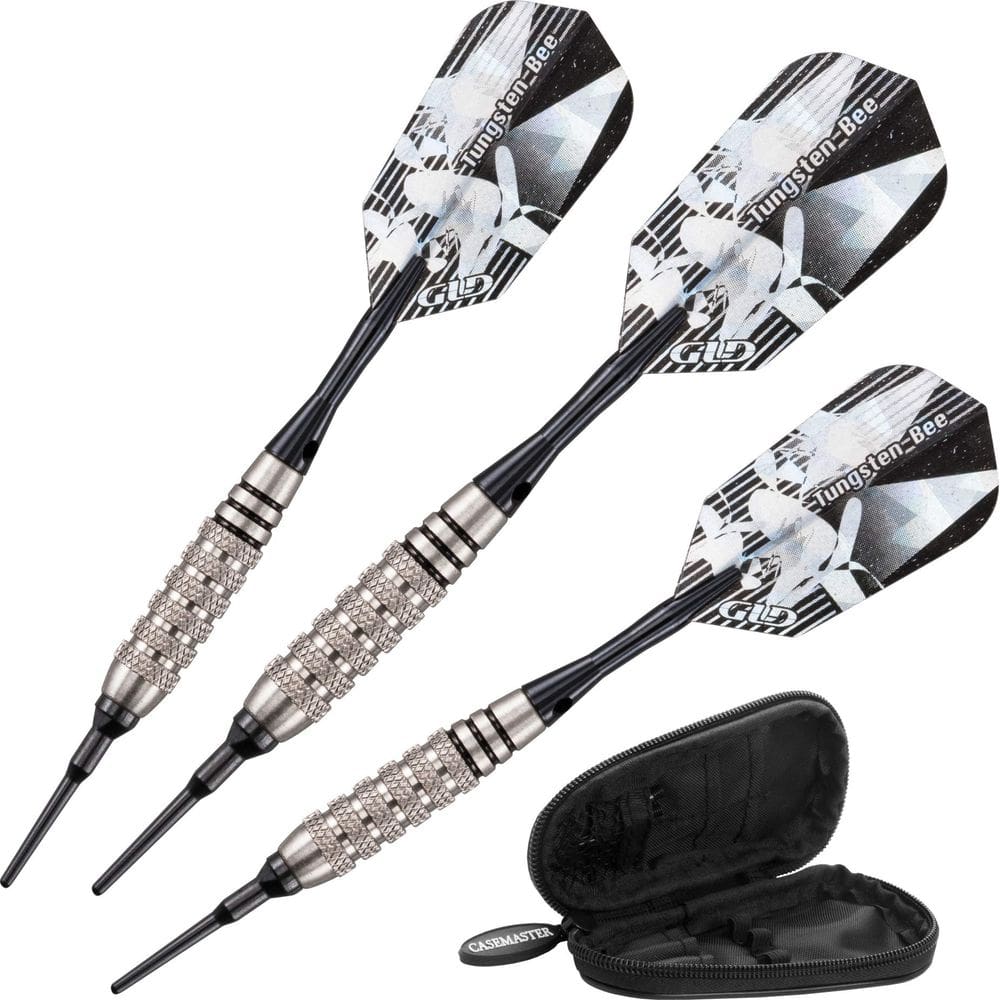 Darts Viper Bee 80% Tungsten Soft Tip 18 g com estojo Casemaster