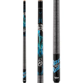 Taco de bilhar/sinuca Viper Underground 58 Rock & Roll 18 oz azul