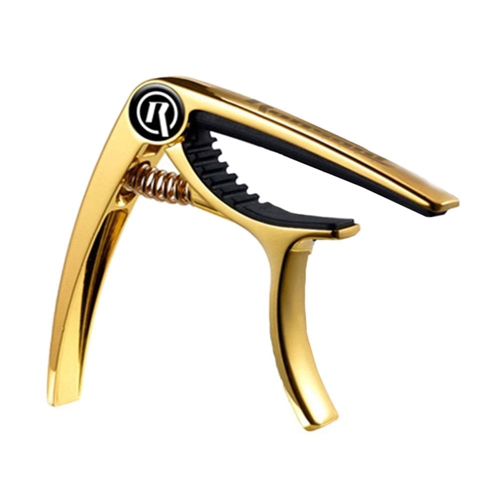 Capotraste Ronsani P/ Violão Nylon Deluxe Pro-R Gold 1008