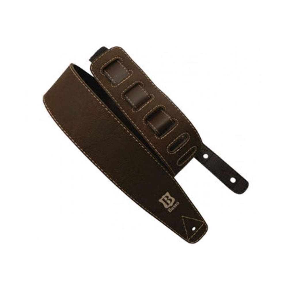 Correia Basso Straps Sintético Vintage Marrom Liso - VT L 02