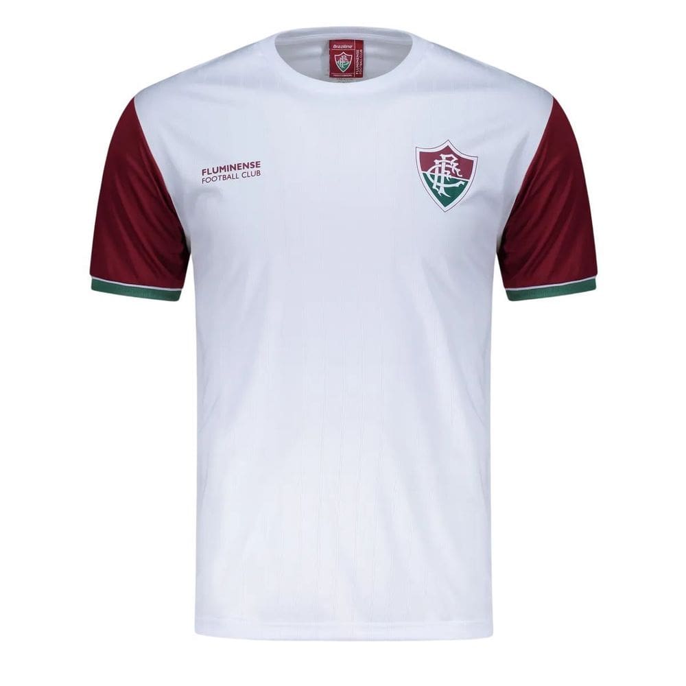 Camiseta M/C Fluminense Mistura 00300723501 - Branco/Bordo G