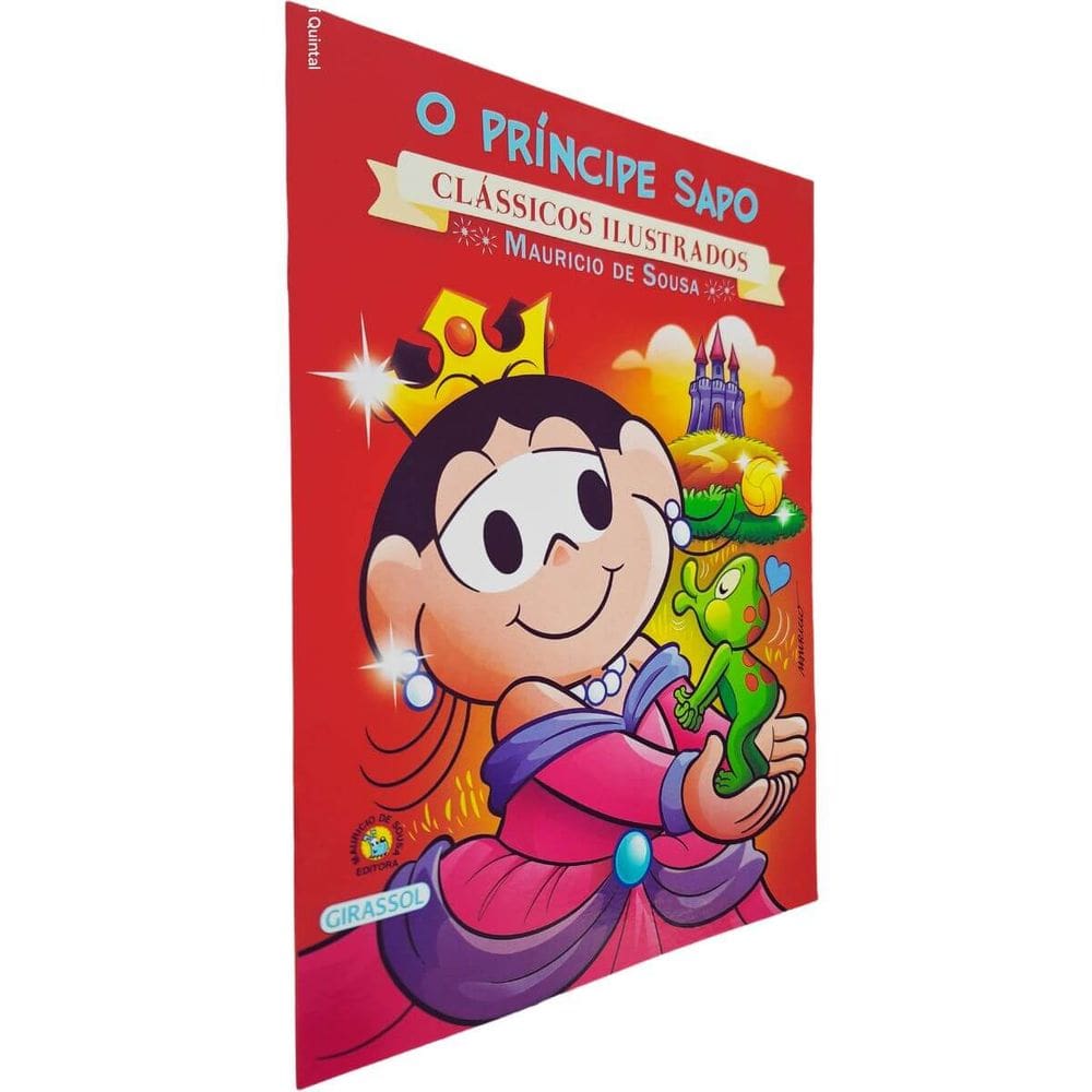 O Príncipe Sapo Coleção Clássicos Ilustrados Turma da Mônica Mauricio de Sousa