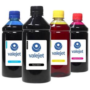 Kit 4 Tintas Epson Bulk Ink L3250 Cmyk 500ml Valejet