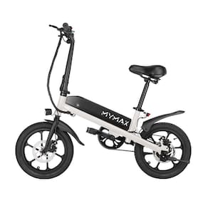 Bicicleta Eletrica E-Bike Myway 4.0 Aro 16 Branco Mymax