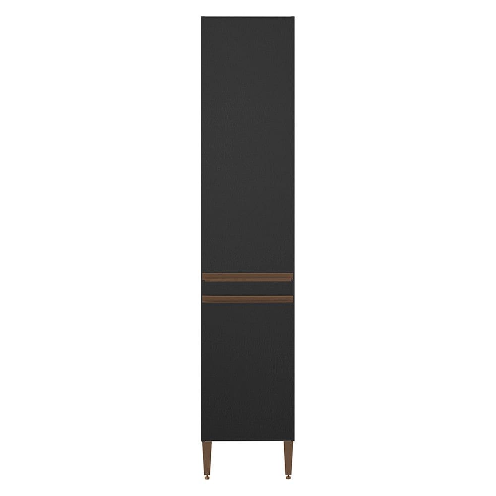 Armário Paneleiro para Cozinha com 2 Portas 40x202 Cm Sabrina MDP 0466 Menu Móveis