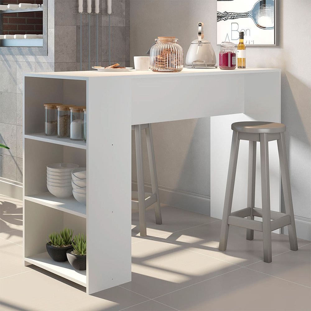 Ilha Bancada Gourmet 136 x 93 Cm MDP 0565 Menu Móveis
