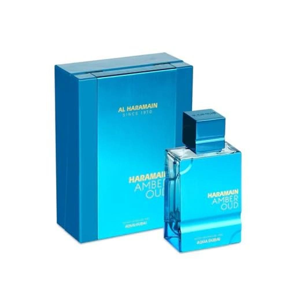 Perfume Al Haramain Amber Oud Aqua Dubai Extrait 100ml masculino