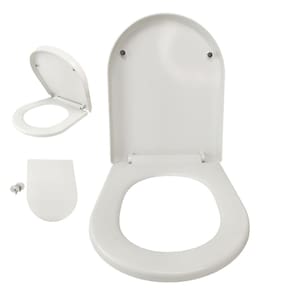 Assento Sanitario Soft Close Tampa de Vaso Fechamento Suave Amortecedor Sem Ruido Confortavel