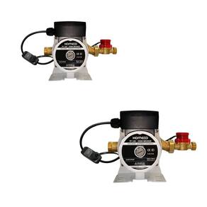 Kit 2 Mini Bombas Pressurizadoras de Água Quente Fria Tp120 Bronze 60hz Komeco 220V
