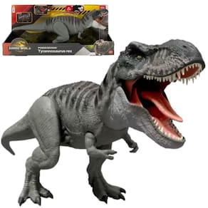 Jurassic World Dinossauro Rebirth T-Rex Mordida Destruidora