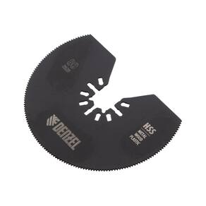 Lamina de Corte Multiferramenta, Semicircular, Hss, Para Metal E Madeira, 80 X 1,2 Mm, 1pc// Denzel