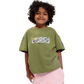 Camiseta Baw Juvenil Cartoon Dexter E Dee Dee Oversize