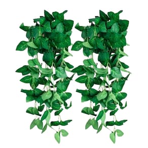 Kit 2 Planta Artificial Ornamental Jiboia Exótica Cultivo