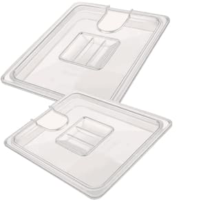 Kit 2 Tampa Cuba Gastronômica Acrílico Gn 1/6 Profissional