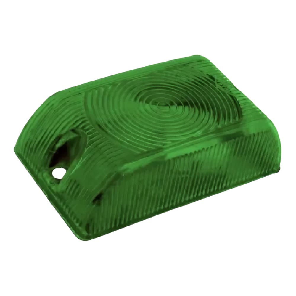 Lente Da Lanterna Lateral Retangular Carreta Furgao Gf0030