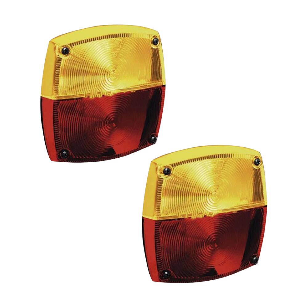 2 Lente Lanterna Para Choque Embutido Gf0019bic